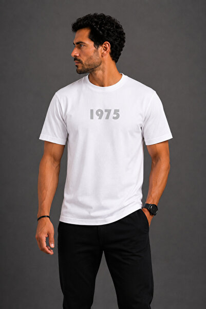 1975 Baskılı Erkek T-Shirt