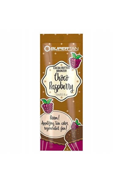 NO BRAND Kit 5x Balsam de plajă cu ciocolată SUPERTAN CHOCO ZMEURE