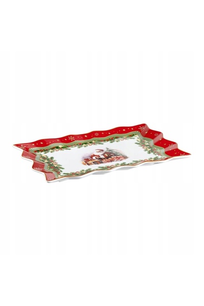 NO BRAND VILLA ITALIA MOȘ CRĂCIUN SEMILUNĂ DRECTANGULARĂ 35 X 22 CM DESIGN DE...