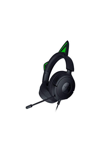RAZER Kraken Kitty V3 X Kablolu Kulak Üstü Kulaklık Siyah