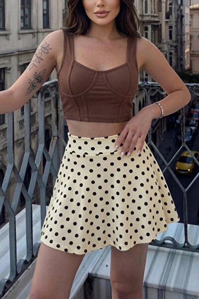 bigiyin Fustă cu pantaloni scurți pentru sezonul nou, Fustă cu pantaloni scur...
