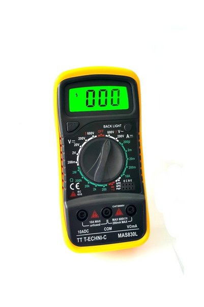 Generic Brand Tt-technic mas 830l digital multimeter measuring instrument