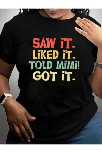 2BIR Saw Liked Told Mimi Got It Shirt Cute Mother Gift Cruise Vacation Trip B...