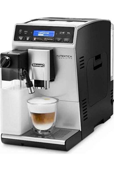 De'Longhi Αυθεντική Αυτόματη Μηχανή Καφέ Εσπρέσο 1450W Πίεση 15bar για Καπουτ...