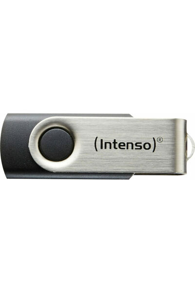 Intenso Βασική Σειρά 8GB USB 2.0 Στικάκι Ασημί