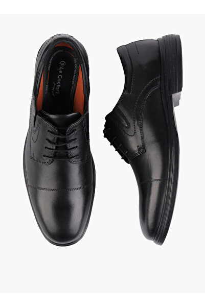 Le Confort Men Leather Lace-Up Derby Shoes