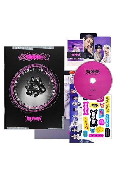 Generic Brand Stray-Kids - -Rock-STAR (Strandard - ROLL Ver.) Photobook + CD-...
