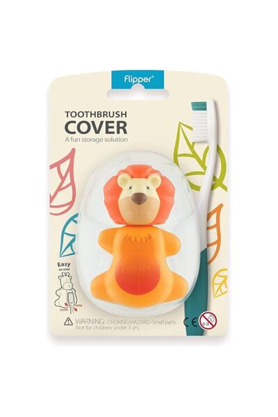 Generic Flipper Fun Animal Hygienic Toothbrush Holder with Suction Cup for Ki...