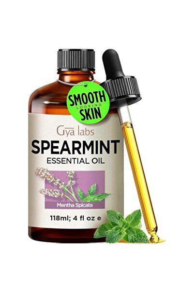 Generic Brand Gya Labs Spearmint Essential Oil - 118 ml - for Hair, Skin, Dif...