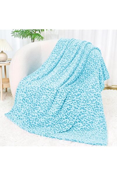 Generic SEEGU Light Blue Fleece Blanket Sea Sky Blue Gifts Decor Stuff Pale T...