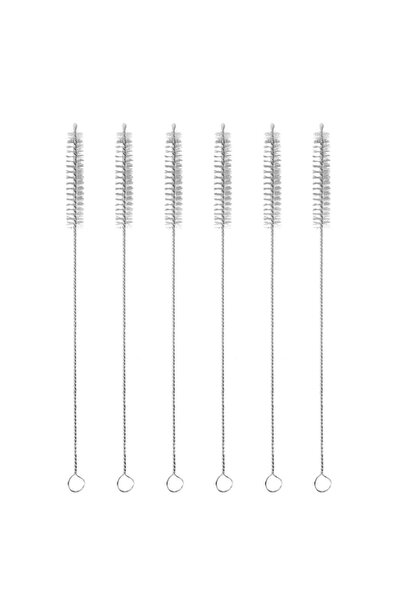 Generic TORMEN Straw Cleaner Brush Set Bendable Brush Nylon Bristles Stainles...