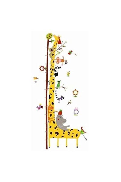 Generic Brand Djeco Friends Of The Height Chart, Savannah-Themed Kids Growth ...