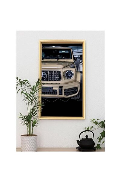 Generic Brand 'IN00257-Mercedes' Digitally Printed Wall Poster with Photo Fra...