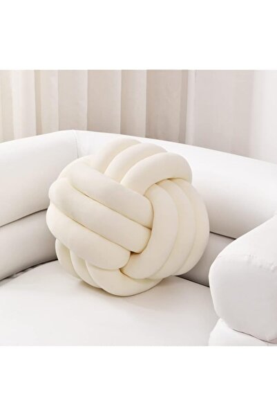 Generic Sioloc Soft Knot Ball Pillows,Round Throw Pillow Cushion Home Decorat...