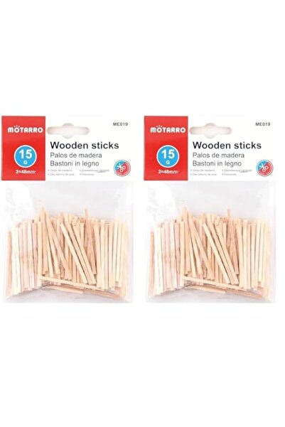 Generic Brand Motarro ME019 Wooden Sticks 4-Pack