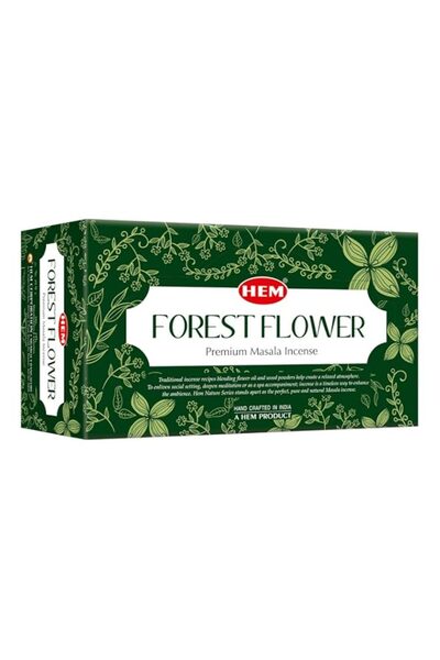 Generic Brand HEM Forest Flower Incense Sticks - 12 Packets (15g Each) - Natu...