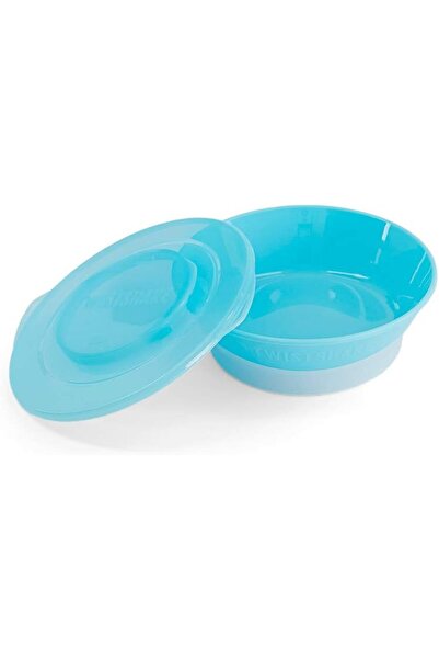 Twistshake Akıllı Çocuk Mama Kasesi Mavi 6+ Ay