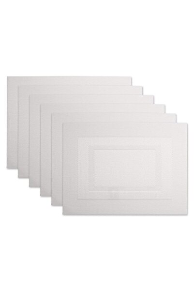 Generic DII PVC Tabletop Collection Woven Indoor/Outdoor, Placemat Set, 13x17...