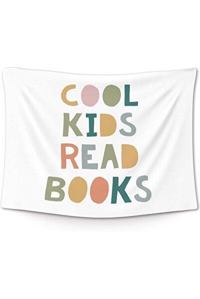 Generic Brand SYOSI Kids Reading Wall Tapestry Banner, Cool Kids Read Books C...