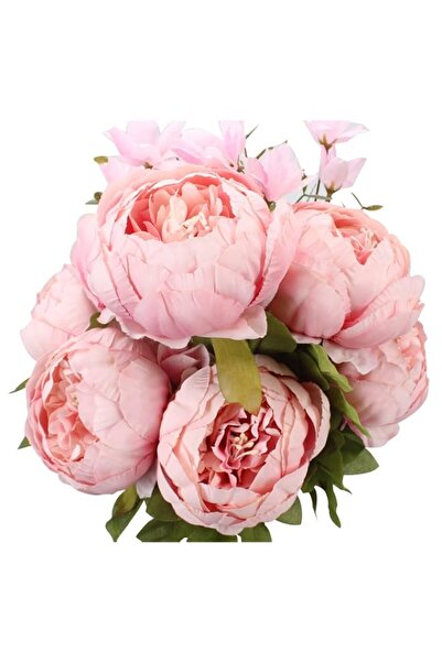 Generic Brand Duovlo Springs Flowers Artificial Silk Peony Bouquets Wedding H...