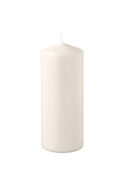 Generic Brand IKEA Fenomen Unscented Block Candle (Natural 15 cm (6 "))