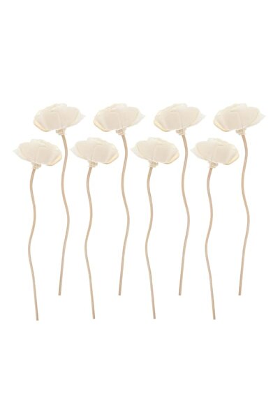 Generic Brand YARNOW 8pcs Diffuser Sticks Wood Rose Flower Rattan Essential O...