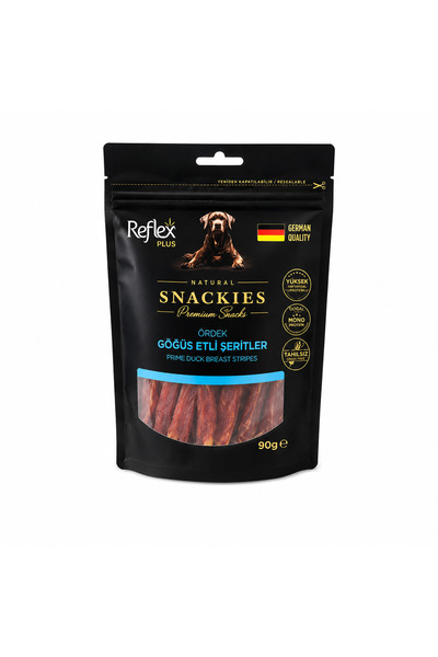 Reflex SNACKIES ÖRDEK GÖĞÜS ETLİ ŞERİTLER 90 G