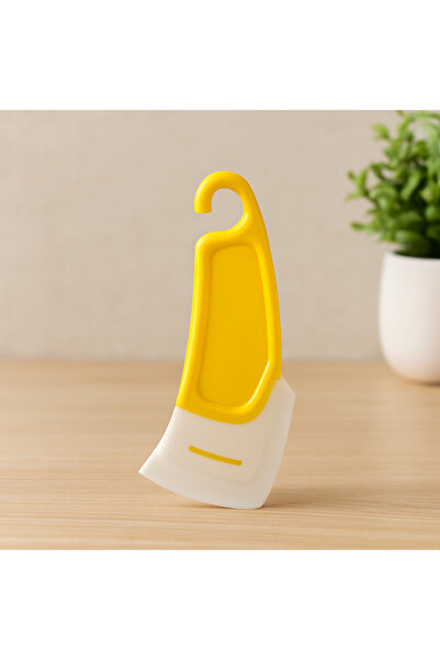 Hobibahçem Mini Silicone Spatula - Oil and Stain Scraper (Plastic Handle)