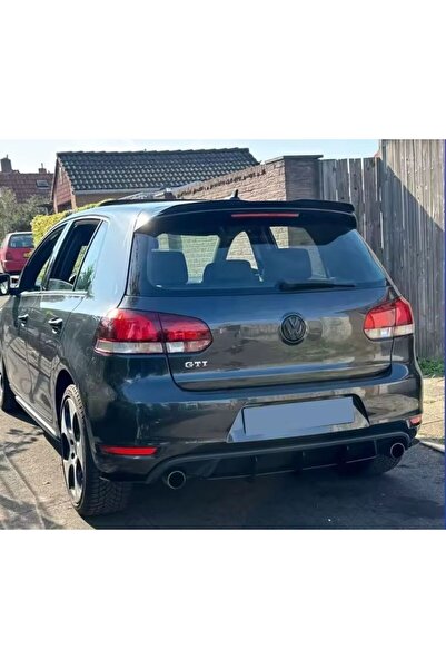Aftermarket Prelungire difuzor bară spate Volkswagen VW Golf 6 MK6 2008-2012