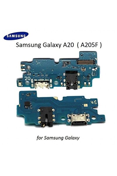 Galaxy A20 ( A205f ) Şarj Kulaklık Soket Mikrofon