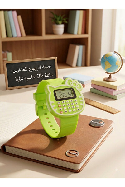 Generic Brand ساعة مع آلة حاسبة 2 في 1