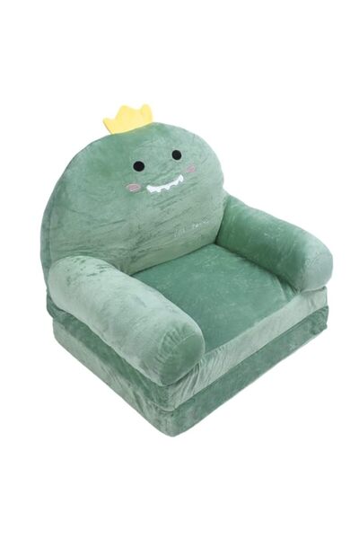 Generic Kids Folding Sofa, Cute Cartoon Flexible Children Folding Sofa Dinosa...