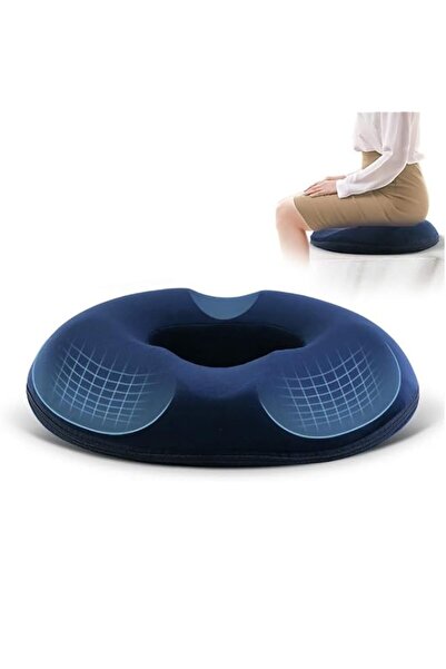 Generic Donut pillow cushion, orthopedic memory foam pad, relieves hemorrhoid...