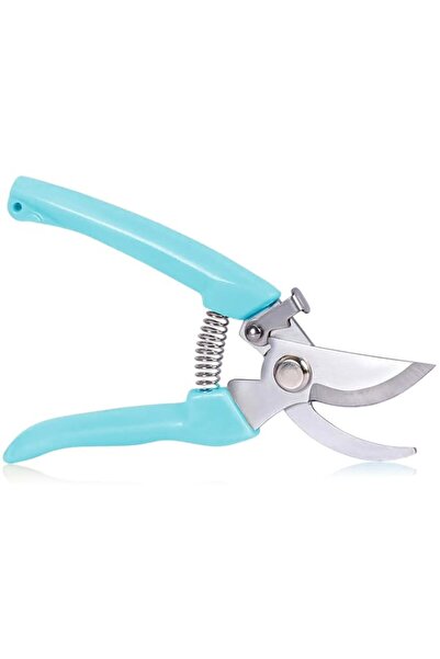 Generic Curve Gardening Scissor (Blue Handle) with Sharp Stainless Steel Blad...