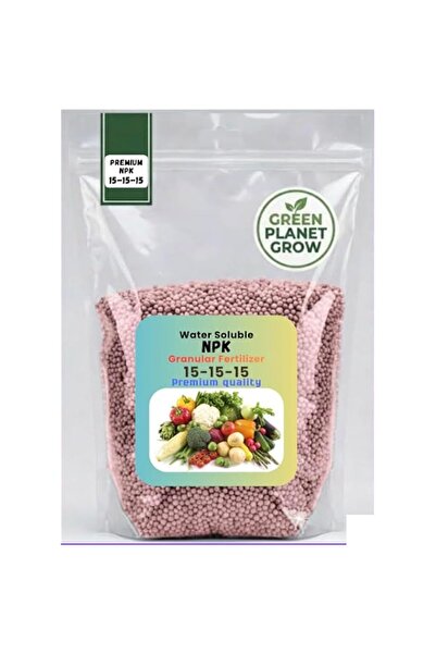 Generic White/Red Granular NPK 15-15-15+TE Plant Fertilizer – Balanced Nutrie...