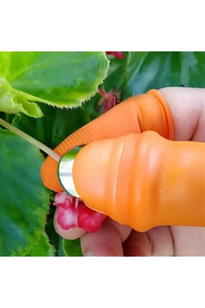 Generic 2 Pcs Thumb Knife Finger Cutter Set, Garden Harvesting Picks for Pick...