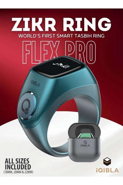 Generic Brand Tasbih Zikr Flex Pro Ring (Waterproof), Metal Tasbih Counter Ri...