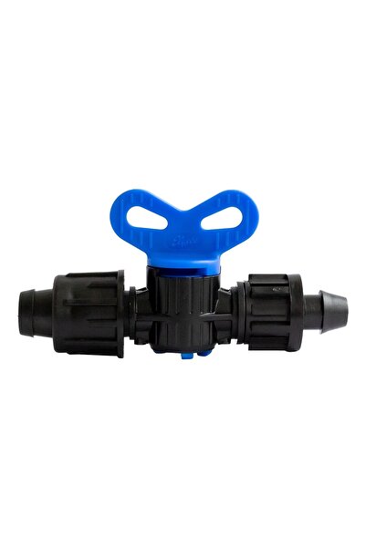 OEM Robinet de gradina, pentru banda irigatii prin picurare, cu capac, negru,...