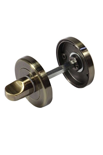 OEM Rozeta rotunda pentru broasca baie, Yale, otel, antic brass, 54 mm, 2 buc...