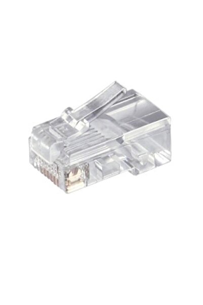 OEM RJ45 CAT5 конектор - комплект от 10 броя, за снаждане / свързване на мреж...