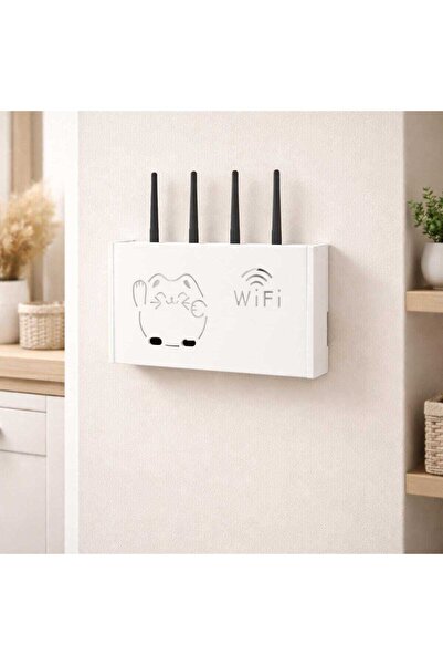 OEM Hoff Kitty wireless router support box, for masking wires and equipment, ...