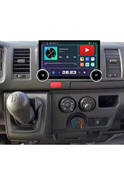 Carplayer شاشة أندرويد لتويوتا هايس، موديل 2010-2018، بشاشة مزدوجة، ذاكرة وصو...