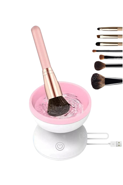 online kapsulavm avm alışveriş Electric Makeup Brush Cleaning Bowl with Silic...