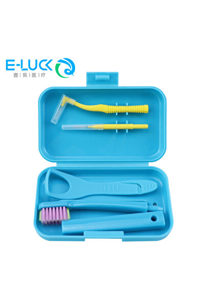 Choice5 Blue 1box 1box Dental Cleaning Care Kits Portable Travel Oral Cleanin...