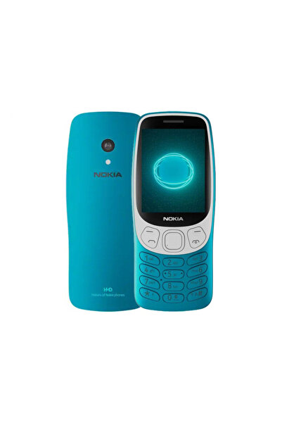 Nokia 3210 Τηλέφωνο με πλήκτρα και διπλή SIM (Γαλλικό Μενού) Μπλε Σκούμπα