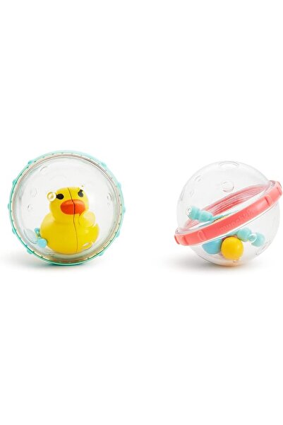 Munchkin Maniskin Bubble Floating Bath Toys, Pack of 2.