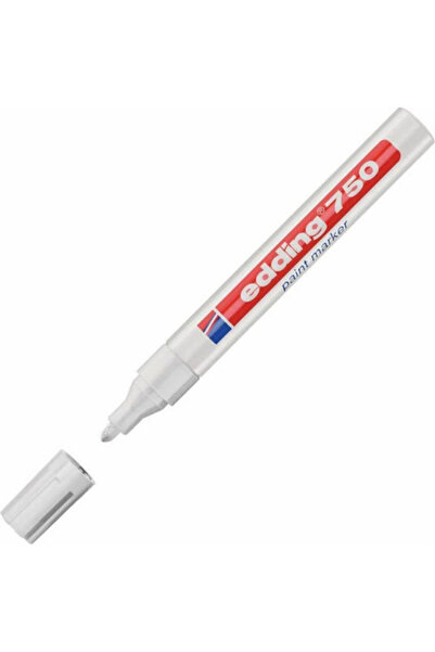 Edding 750 Μόνιμος Μαρκαδόρος 4mm Λευκός