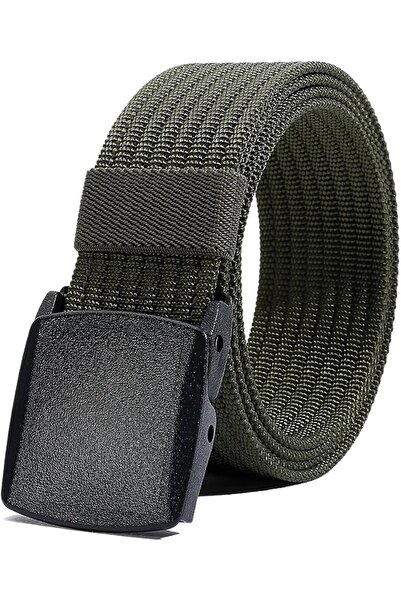 GENERAL Lion Vee Nylon Belt for Men, Work Belts, Breathable Woven Fabric Belt...
