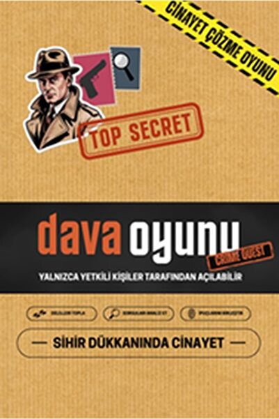 Anayurt Yayınları Dava Oyunu - Sihir Dükkanında Cinayet