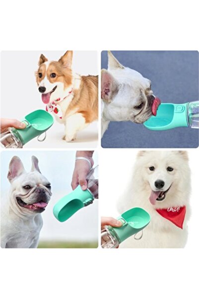STARSTAR Dog water bottle XL 500ml, blue.